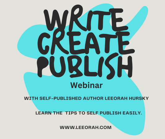 How to easily publish a book/ A webinar